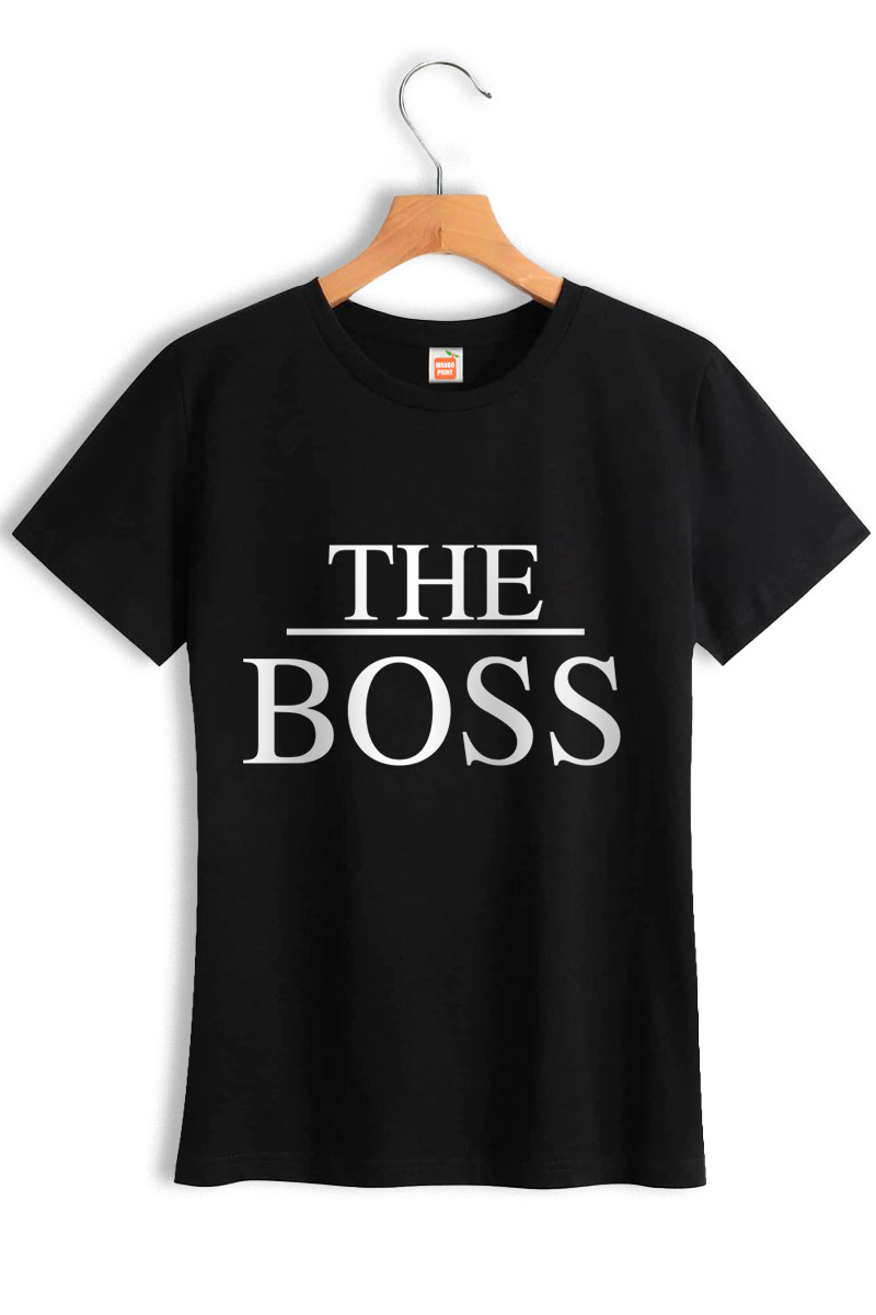 Жіноча футболка "The boss"