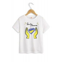 Футболка дитяча "Peace for Ukrainians"