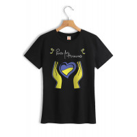 Жіноча футболка "Peace for Ukrainians"