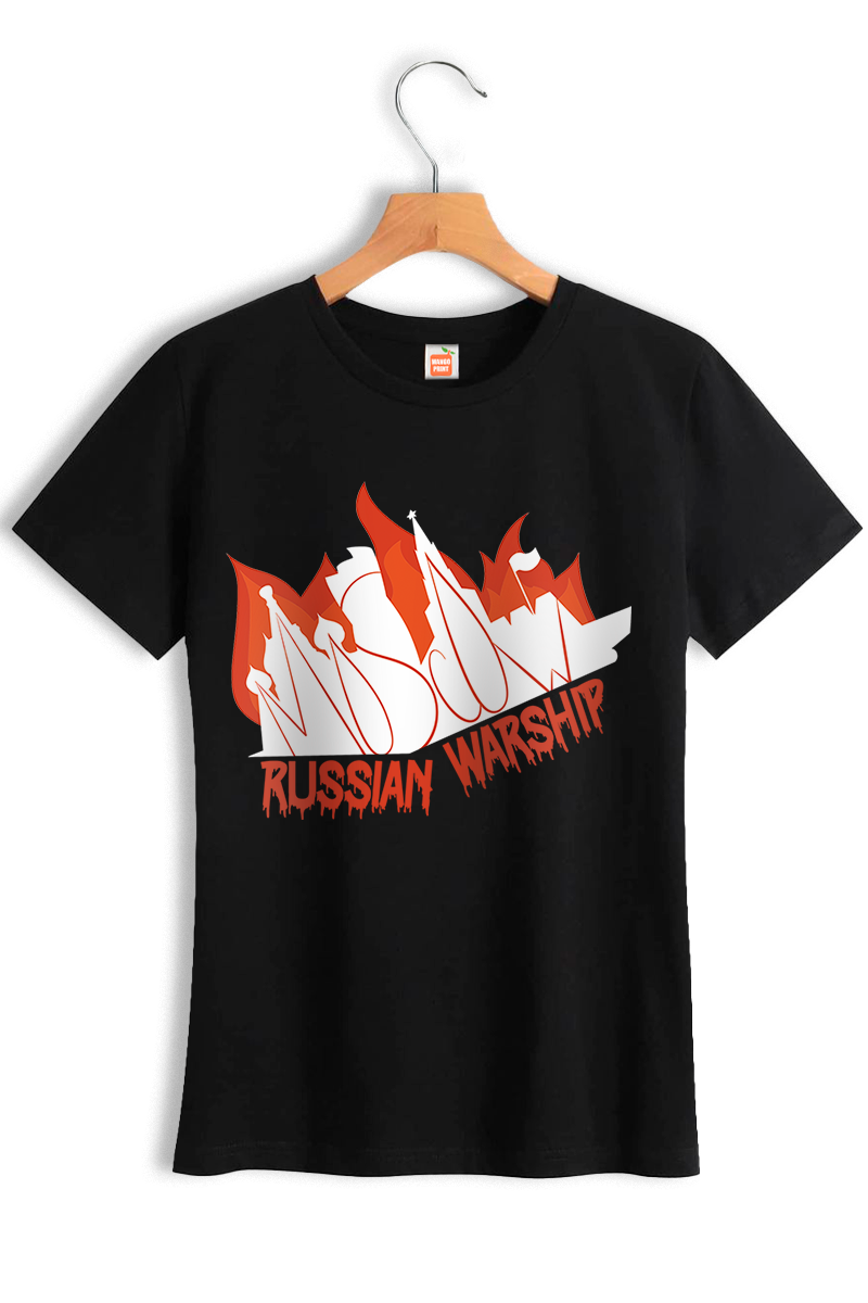 Жіноча футболка "Russian Warship"