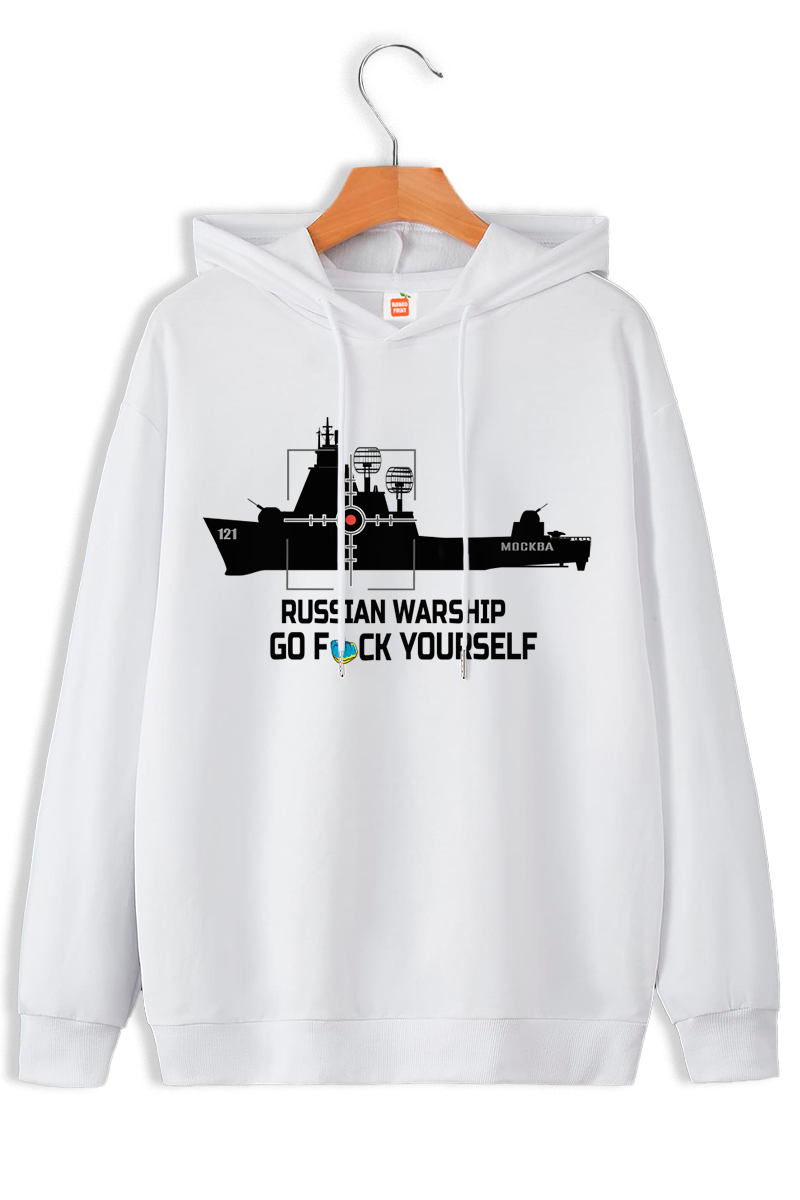 Худі "Russian warship go f yourself"