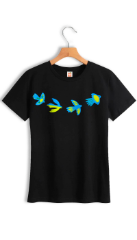 Жіноча футболка "Українські птахи"