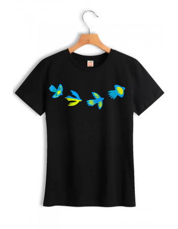 Жіноча футболка "Українські птахи"