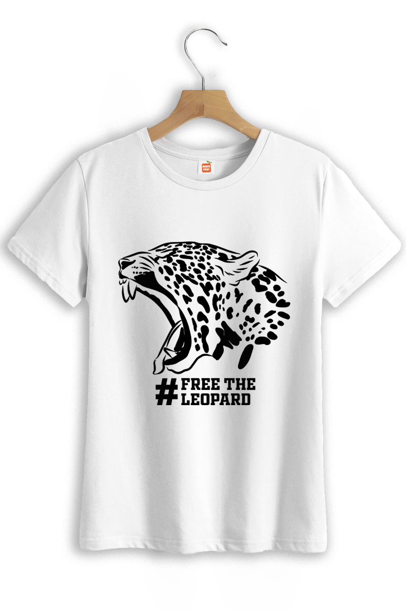 Жіноча футболка "Free the leopard"