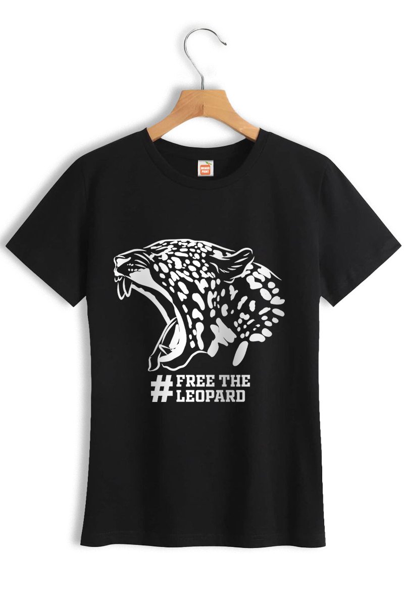 Жіноча футболка "Free the leopard"